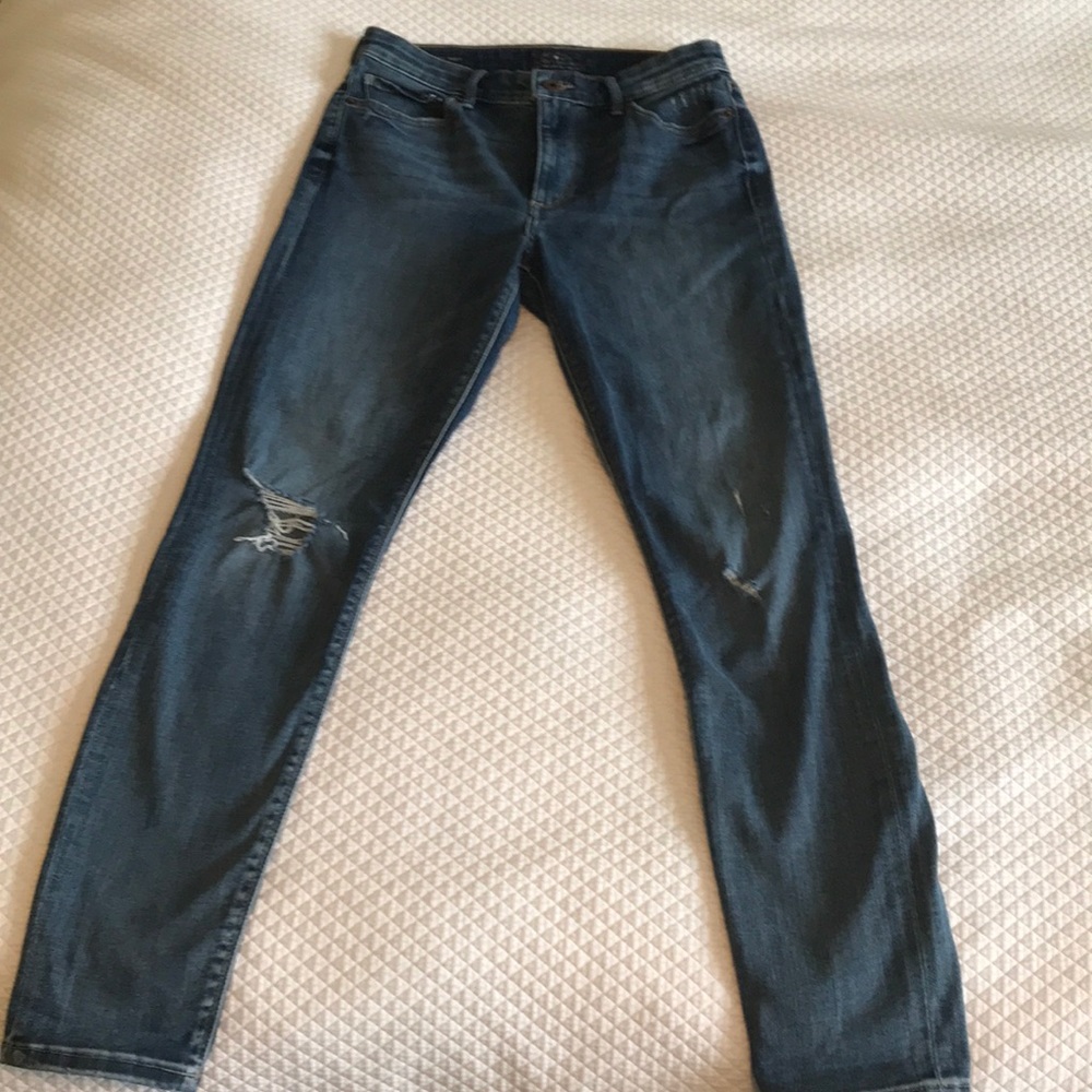 Lucky Brand Bridgette Skinny Distressed Jeans